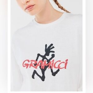 Gramicci White Long Sleeve Graphic T-Shirt